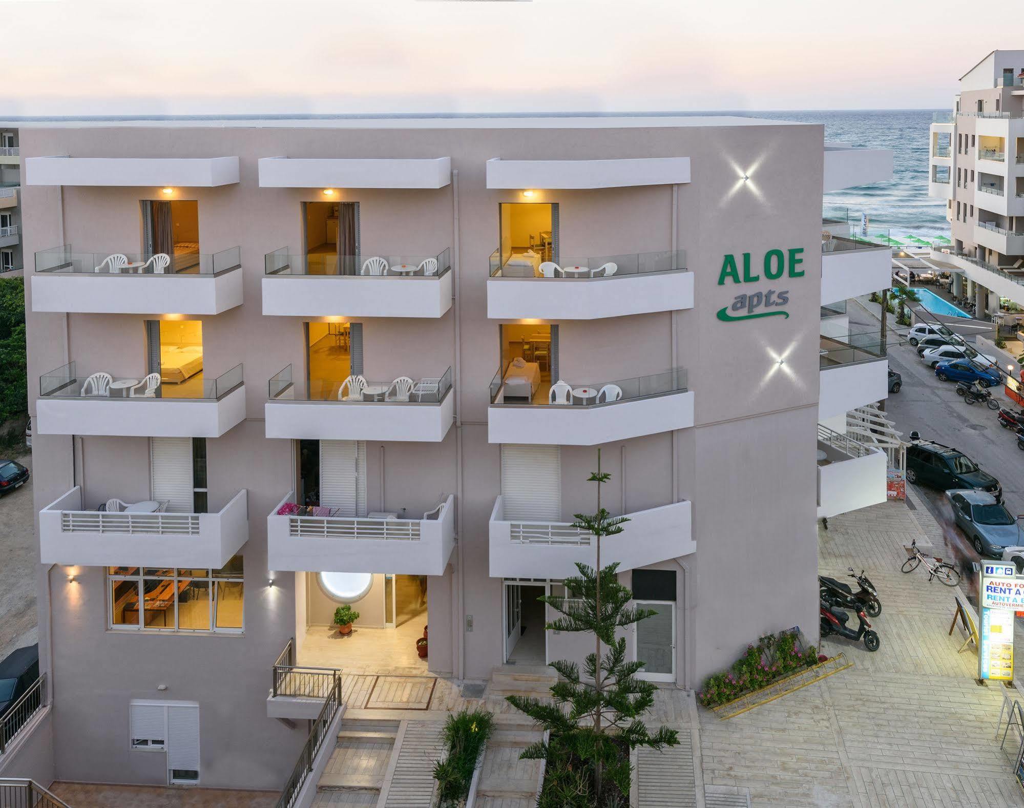 Aloe Apartments Rethymno  ภายนอก รูปภาพ